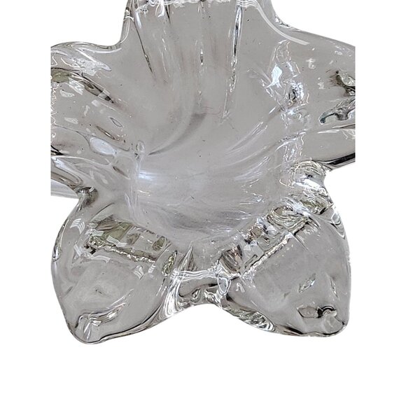 Lily Flower Clear Glass Handblown Decor Floral - Picture 4 of 14
